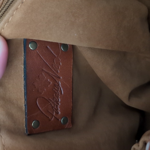 EUC Patricia Nash Heritage Aberdeen Leather Backpack Purse Brown - Picture 13 of 14